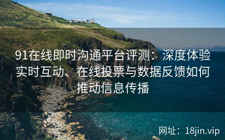 91在线即时沟通平台评测：深度体验实时互动、在线投票与数据反馈如何推动信息传播